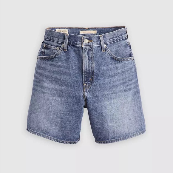 Levi's High-Waisted Jean Shorts - Picture 13 of 13